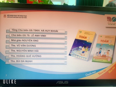 Trường Tiểu học Văn Yên tham gia tập huấn sách giáo khoa lớp 2, bộ sách " Kết nối tri thức với cuộc sống".